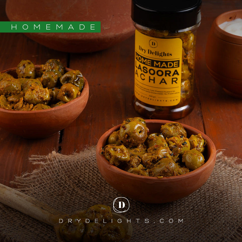 Home Made Lasoora Achaar