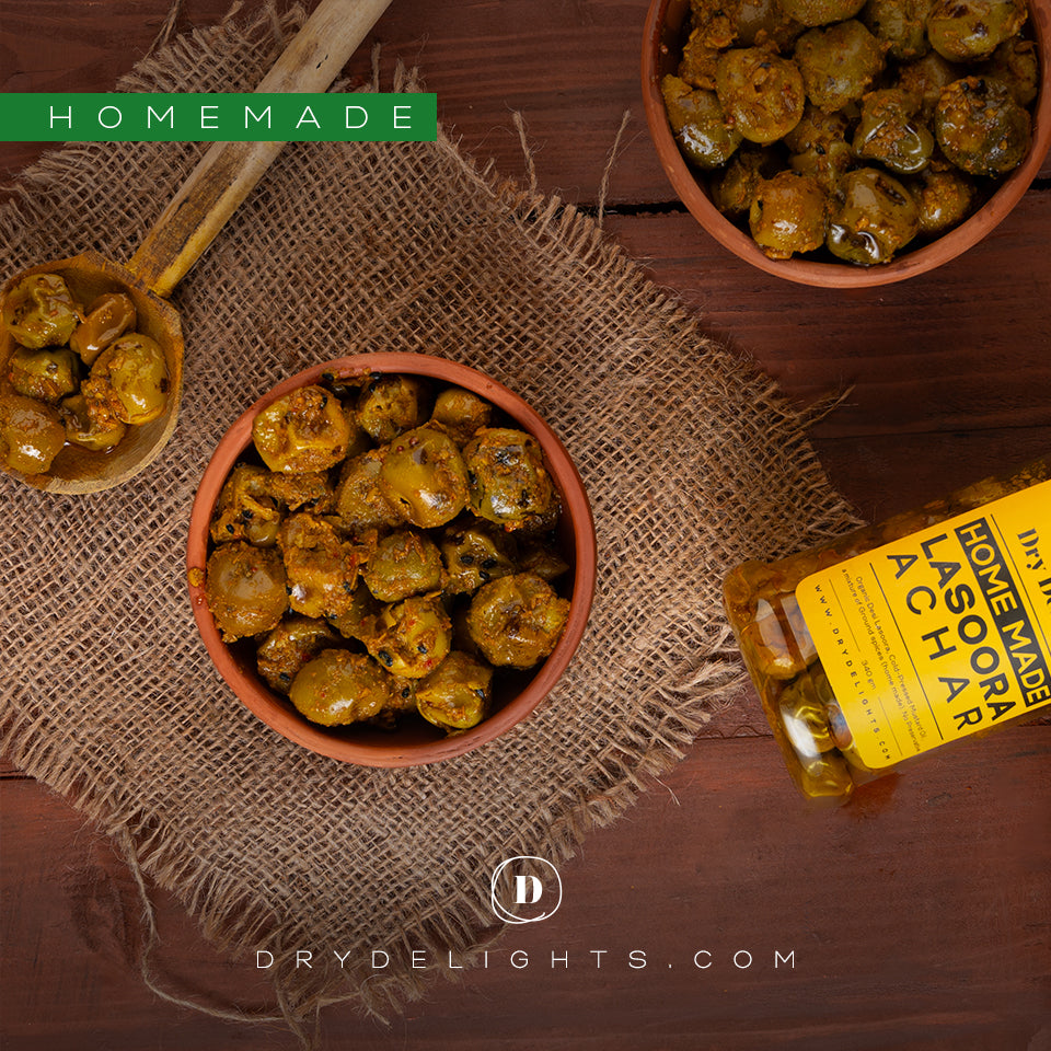 Home Made Lasoora Achaar