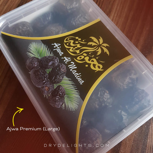 Ajwa Premium (Large) Box Packaging  عجوہ کھجور مدینہ