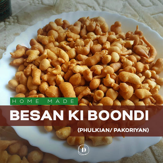 Pure Home Made Besan Ki Boondi (Phulkian/ Pakoriyan)