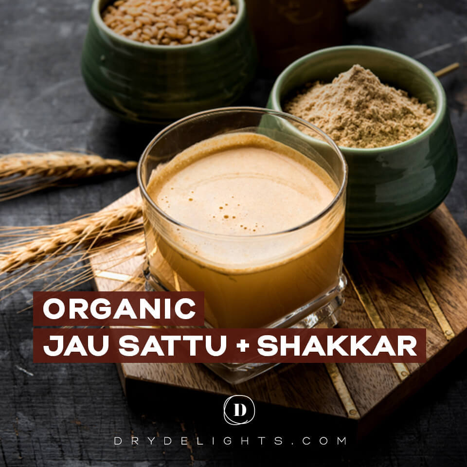 ORGANIC JUA SATTU + PLAIN ORGANIC SHAKKAR (Bundle)