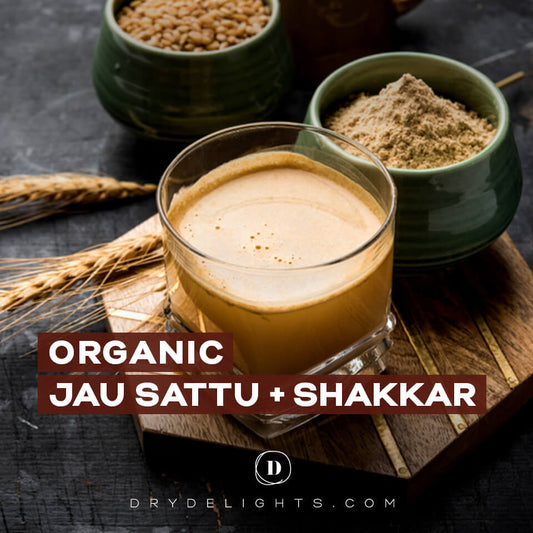 ORGANIC JUA SATTU + PLAIN ORGANIC SHAKKAR (Bundle)