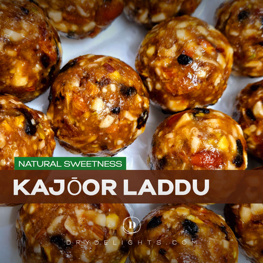 Kahjoor Laddu Premium Energy Bites in Desi Ghee  (12 Pcs) (New)