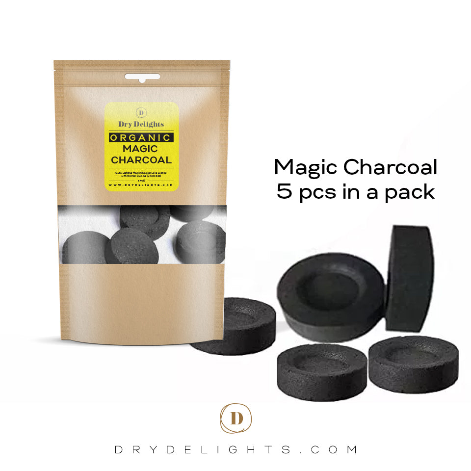 Quick Lighting Magic Charcoal Long Lasting with Incense Burning (Smokeless)