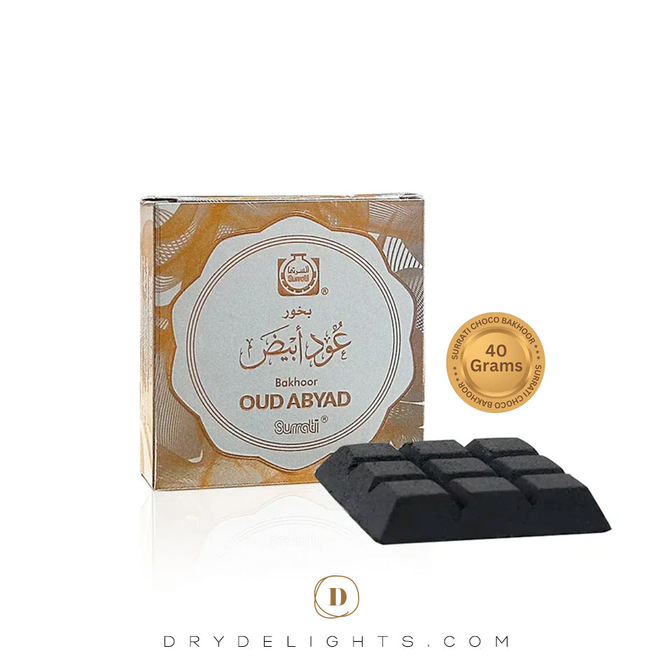 Bakhoor Oud by Surrati (chocolate form)