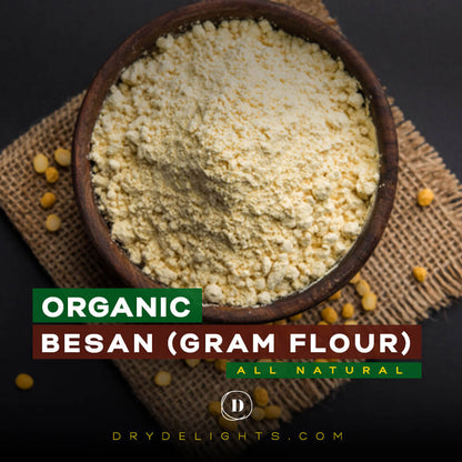 Organic Besan (Gram Flour) All Natural