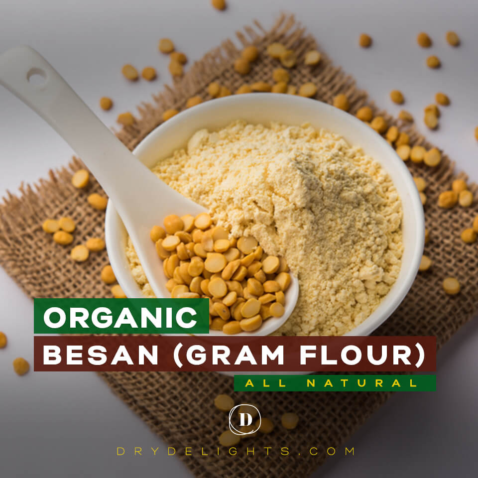 Organic Besan (Gram Flour) All Natural