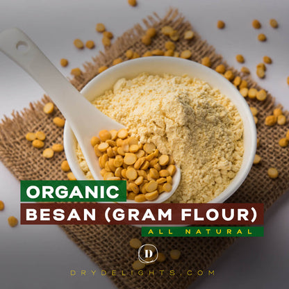 Organic Besan (Gram Flour) All Natural