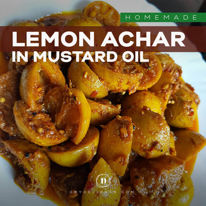 Home Made Lemon Achaar