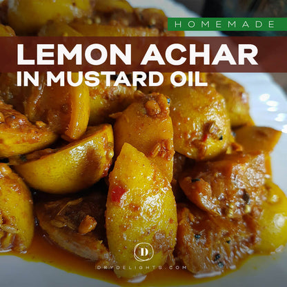 Home Made Lemon Achaar