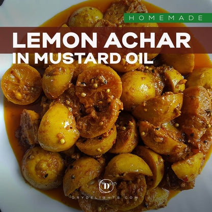 Home Made Lemon Achaar